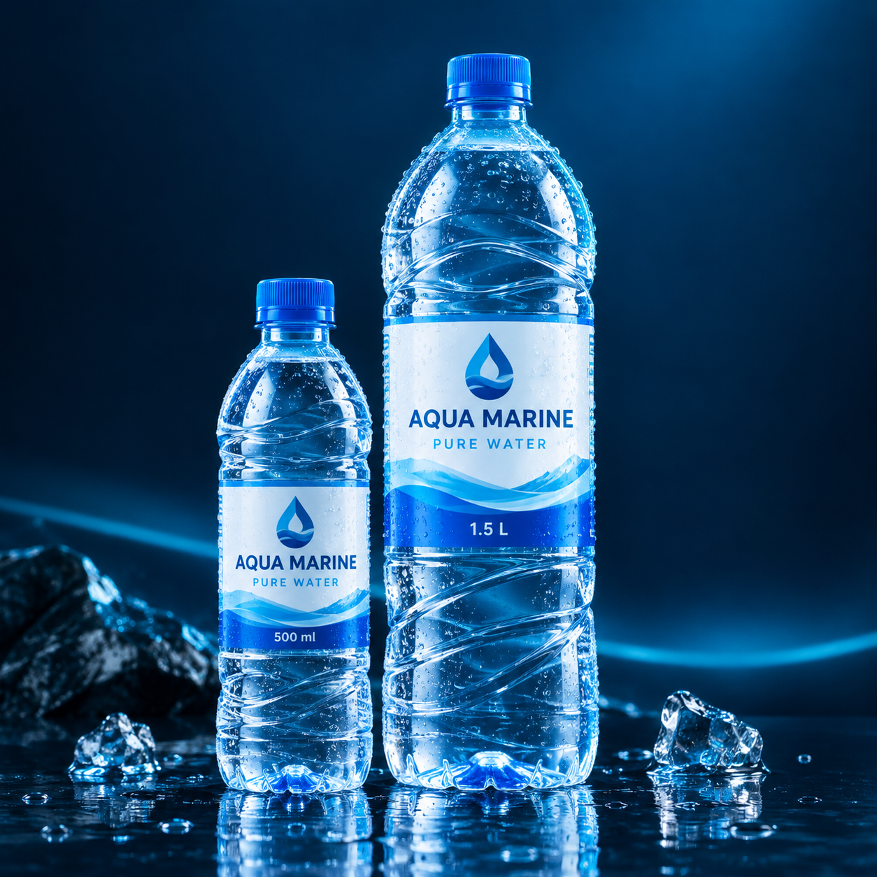Water bottles